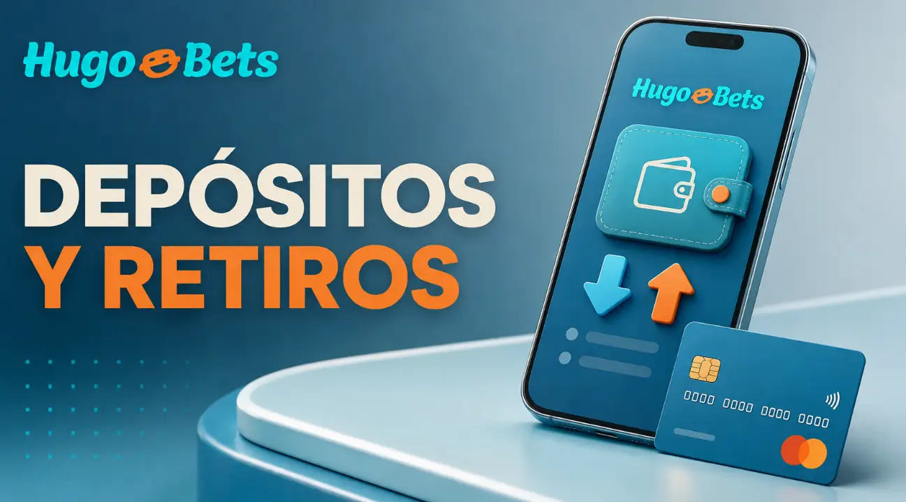 Opciones para Depositar y Retirar en Hugo Bets Casino